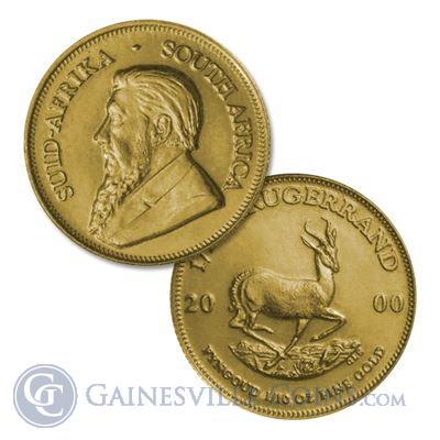 Gold Krugerrand Value Explanation and Current Price Chart