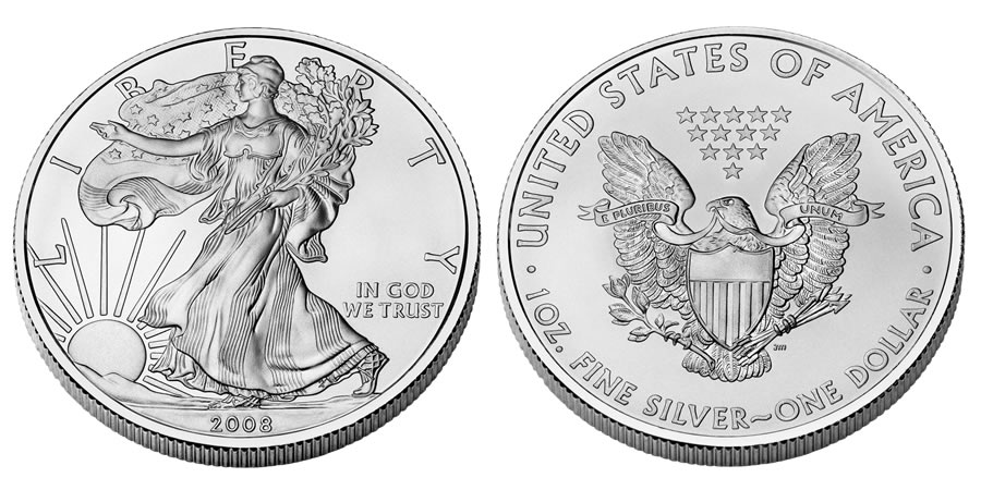 american silver eagle dollar bullion