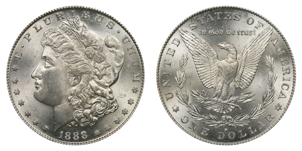 1888-s morgan silver dollar